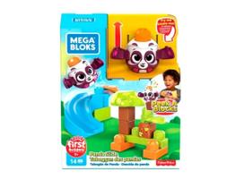 Blocos Montar Mega Bloks Peek-a-boo Tobogan Panda 14peças