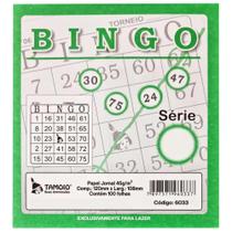 Blocos Para Bingo Verde Com 100 Fls - Tamoio Verde Blocos Para Bingo Verde Com 100 Fls - Tamoio Verde