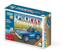 Blocos para Montar Estação de Polícia - 22 Peças - 813100 Cis - CLICK IT