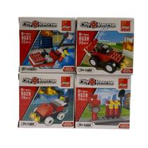 Blocos Para Montar Kit Com 4 Peças City Rescue 91 Peças