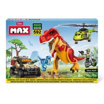 Blocos para Montar Max Dino Adventure Candide