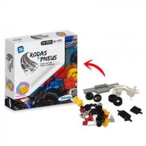 Blocos para Montar Rodas e Pneus 35 Acessorios Montar Xalingo 07154 Xalingo Brinquedos Blocos para Montar Rodas e Pneus 35 Acessorios Montar Xalingo 07154 Xalingo Brinquedos