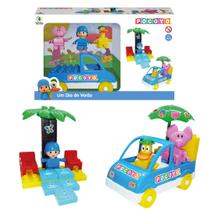 Blocos Playset Pocoyo Um Dia De Verão Com 21 Peças Blocos Playset Pocoyo Um Dia De Verão Com 21 Peças