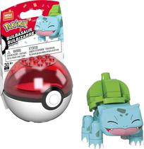 Blocos Pokémon Mega Construx Bulbasaur + Poké Bola Mattel