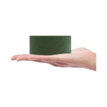 Blocos Redondos De Espuma Floral Verde 10PCS, Argila Artificial Seca Para Arranjos DIY