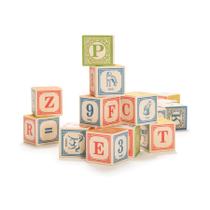 Blocos Uncle Goose Classic ABC 28 Cubes 44 mm Basswood Blocos Uncle Goose Classic ABC 28 Cubes 44 mm Basswood
