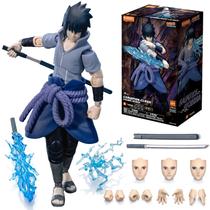 Blokees Sasuke Uchiha Action Figure Com Acessórios Champion Class Model Kit Coleção Blokees Sasuke Uchiha Action Figure Com Acessórios Champion Class Model Kit Coleção