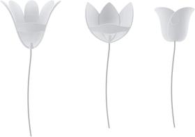 Bloomer - Conjunto Decorativo Flores 3D Com 9 Peças