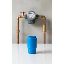 Bloqueador Ar P/ Conta D'água 3/4 PVC Azul Economia