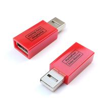Bloqueador de dados USB PortaPow, 3ª geração, vermelho, pacote com 2