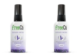 Bloqueador De Odores Sanitários Freecô Lavanda 2 Un 60ml