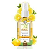 Bloqueador de Odores Sanitários Limão Siciliano 60 ml Toto Cheiroso Tropical Aromas