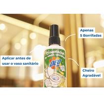 Bloqueador Odores Sanitários No 2 de Boa Passar Vergonha Nunca Mais 5 jatos Capim Limão Deoline 60ml