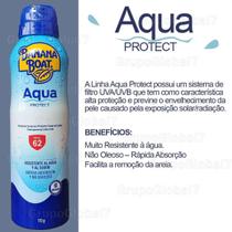 Bloqueador Solar Banana Boat Aqua Protect FPS 62 170g