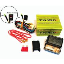 Bloqueador TK150 Plus com saida para sirene TK 150 automotivo anti fruto carro corta corrente combustivel - SMART SAT