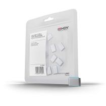 Bloqueadores de Porta USB Tipo C Lindy Azul - Pacote com 10 unidades Bloqueadores de Porta USB Tipo C Lindy Azul - Pacote com 10 unidades