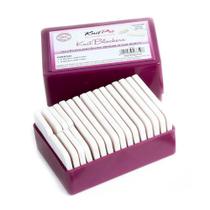 Bloqueadores Para Tricô Knitpro Branco Com 20 Peças Bloqueadores Para Tricô Knitpro Branco Com 20 Peças