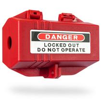 Bloqueio de cabo de alimentação Plug Lock TRADESAFE 110-125V Compatível com OSHA