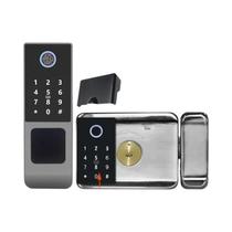 Bloqueio Inteligente À Prova D'água Biométrico Leitor De Impressão Digital RFID APP Controle Remoto