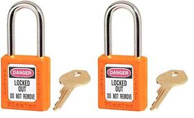 Bloqueio para disjuntores grandes ou altos Master Lock 410ORJ