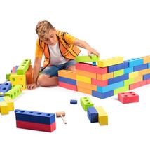 Bloques de Construcción de Espuma Playlearn 180 Piezas para Niños