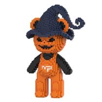 Bloques Microde Construcción de Oso Calabaza de Halloween Animal de 32 cm