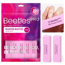 Bloques Pulidores para Uñas Beetles Pro 10 Piezas 180 Grit Rosa