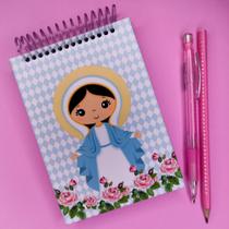 Bloquinho A6 personalizado Nossa Senhora de Fátima