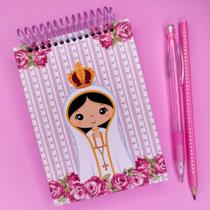 Bloquinho A6 personalizado Virgem Maria