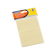 Bloquinho de Anotações 38x51mm Amarelo BRW 04un 100fls Bloquinho de Anotações 38x51mm Amarelo BRW 04un 100fls