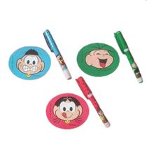 Bloquinho de Anotações com Caneta - Turma da Mônica Personagem:Kit com 3 UnVariação:Com Caneta