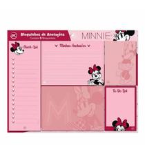 Bloquinho De Anotações Minnie Com 5 Modelos Diferentes 20 Folhas Cada Bloquinho De Anotações Minnie Com 5 Modelos Diferentes 20 Folhas Cada