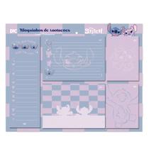 Bloquinhos de Anotações Disney Stitch com 5 Modelos (20 Folhas cada) DAC 4077 Bloquinhos de Anotações Disney Stitch com 5 Modelos (20 Folhas cada) DAC 4077