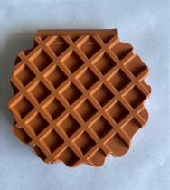 BLOQUINHOS DE NOTAS DE OVOLTINE WAFFLE - Bloco em Formato de Waffle com Cheirinho de Chocolate BLOQUINHOS DE NOTAS DE OVOLTINE WAFFLE - Bloco em Formato de Waffle com Cheirinho de Chocolate