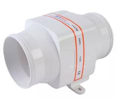 Blower Exaustor Inline 24v 4 Pol 456 M3 Seaflo Barco Lancha