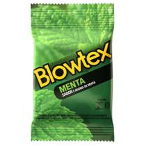 Blowtex preservativo menta com 3 unidades