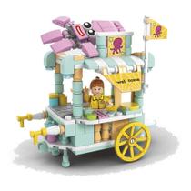 Bloxi carrinhos de lanche - display - 8 modelos - 1388 pecas