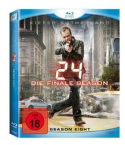 Blu-Ray - 24 Horas 8º Temporada 6 Discos - FOX
