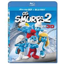 Blu-Ray 2D + 3D - Os Smurfs 2 - Sony Pictures