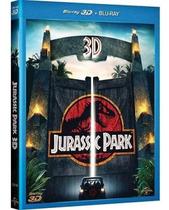 Blu-Ray 3D+2D Jurassic Park - 2 Discos
