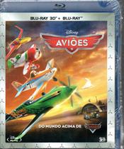 Blu-ray 3d+blu-ray Avioes - O Mundo Acima De Carros