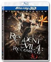 Blu-Ray 3D + Blu-Ray - Resident Evil 4: Recomeço - Sony Pictures