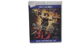 Blu-Ray 3D - Resident Evil 4: Recomeço - sony