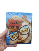 Blu-ray - Alvin E Os Esquilos - Coleção 1,2 E3