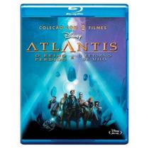 Blu-Ray Atlantis, O Reino Perdido + O Retorno De Milo - Disney