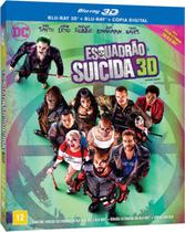 Blu-Ray + Blu-Ray 3D - Esquadrão Suicida - Versão Estendida e Versão de Cinema - Warner Bros.