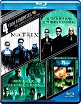 Blu-Ray Coleção Matrix + Animatrix 4 Discos Dub Leg Original