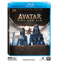 Blu-ray Disney Avatar Fire And Ash Combo com 4 Discos