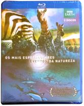 Blu-ray Duplo: BBC - Os Mais Espetaculares Eventos da Natureza Autor: BBC (Novo, Lacrado)