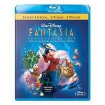 Blu-Ray Duplo Fantasia - Edição Especial 2 filmes - Disney